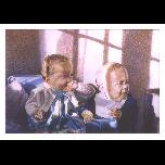 Amy and Dan - 1979 - Pencil crayon on paper - 40cm x 50cm 