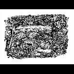 Landscape concoction - 1971 - Pen and ink - 30cm x 36cm 