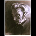 Mum reading - 1982 - Pastel on Canson Paper - 76cm x 53cm 