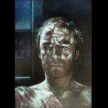 Self Portrait -2 (Moonlight) - 1982 - Pastel on Canson Paper - 76cm x 53cm 