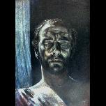 Self Portrait - (Moonlight) - 1982 - Pastel on Canson Paper - 76cm x 53cm 