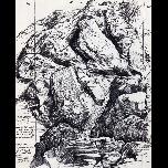 Perranporth -7 - 1993 - Pen and ink - 20cm x 25cm 