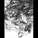 Perranporth -8 - 1993 - Pen and ink - 20cm x 25cm 