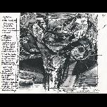 Sketchbook -Perranporth 1 - 1993 - Pen and ink - 20cm x 25cm 