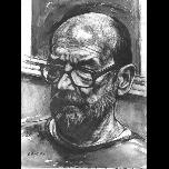 EU at 68 - 2002 - Pencil and wash on paper - 41cm x 30cm 