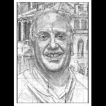 Sketch for Tim #1 - 2017 - Pencil on canvas panel - 59.4 x 42cm