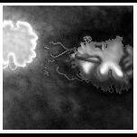 Drawn to your light - 1970 - Acrylic on canvas - 153 cm square 