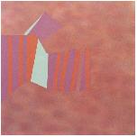 Journeyman - 1970 - Acrylic on canvas - 92cm x 90cm 