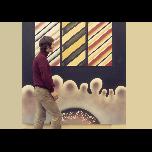 Relax - 1970 - Sprayed Acrylic on Board - 122cm square 