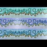 Tides -spray painting - 1971 - Sprayed Acrylic on Board - 92cm x 132cm 