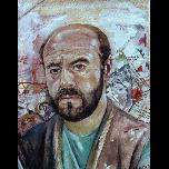 Mirror me 43 -2 - 1990 - Watercolour on paper - 40cm x 30cm 