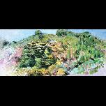 Nearing the tops -Corfu - 1991 - Watercolour on paper - 30cm x 23cm 