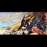 Strong Sunlight -Perranporth - 1993 - Watercolour on paper - 23cm x 30cm 