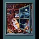 From Dusk Till Dawn -(commission) - 2001 - Acrylic on panel - 89cm x 74cm 