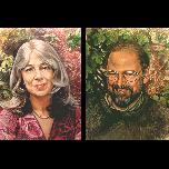 Rosemary and Hugh -studies - 2003 - Watercolour on paper - 61cm x 48cm (each panel) 