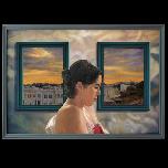 The Quiet Hours (Tunisia) - 2010 - Oil on Canvas - 90.5cm x 130.5cm 