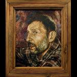 Heinz Koppel - 2010 - Acrylic on canvas panel - 50cm x 40cm 