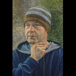 Waiting For The Moment (detail) - 2011 - Acrylic on canvas - 60cm x 40cm � detail