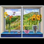 Carlingford Diptych - 2014 - Acrylic on canvas - 90 x 60cm each panel