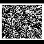 Eyes -2 - 1971 - Pen and ink - 25cm x 30cm 