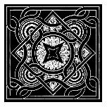 Rotating Tile - 1971 - Pen and ink - 15cm square 