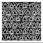 Shiny Pyramids - 1971 - Pen and ink - 30cm square 