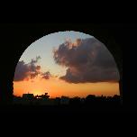 Balcony View Hammamet -2 - 2010 - Photo Assemblage 