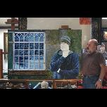 Painting In Progress #1 - 2011 - Studio Photo 