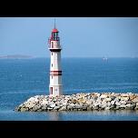 The Red Lighthouse - Turgutreis - 2011 - Photograph